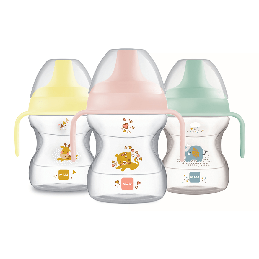 MAM Learn to Drink Cup With Handle blandede farger 1p