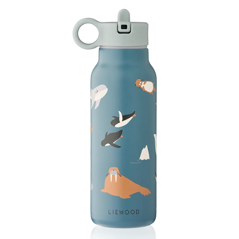 Liewood Falk vannflaske 350 ml Arctic Sea/ Ocean view