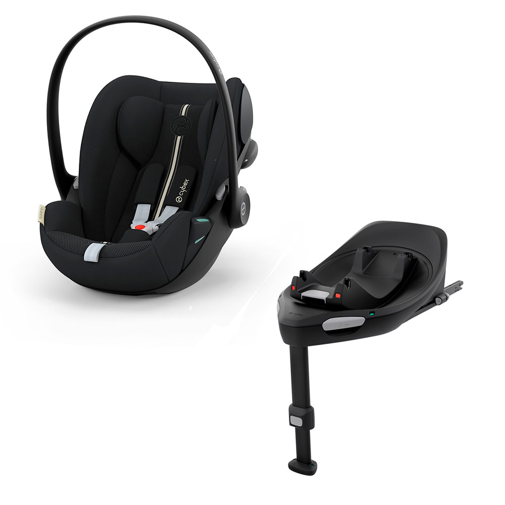 Cybex Cloud G Mono Black Plus bilstolpakke