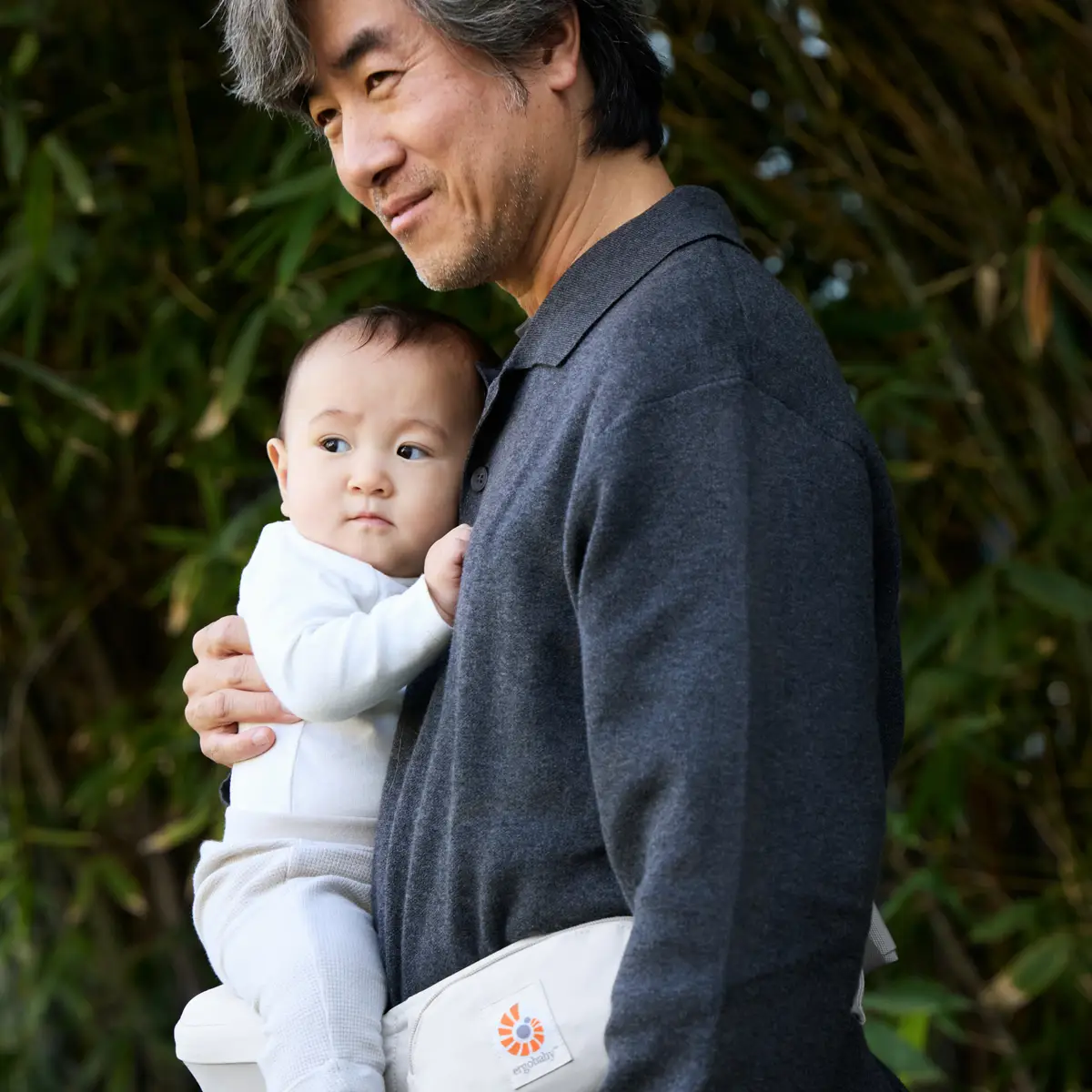 Ergobaby Lift hoftesete Pearl Grey