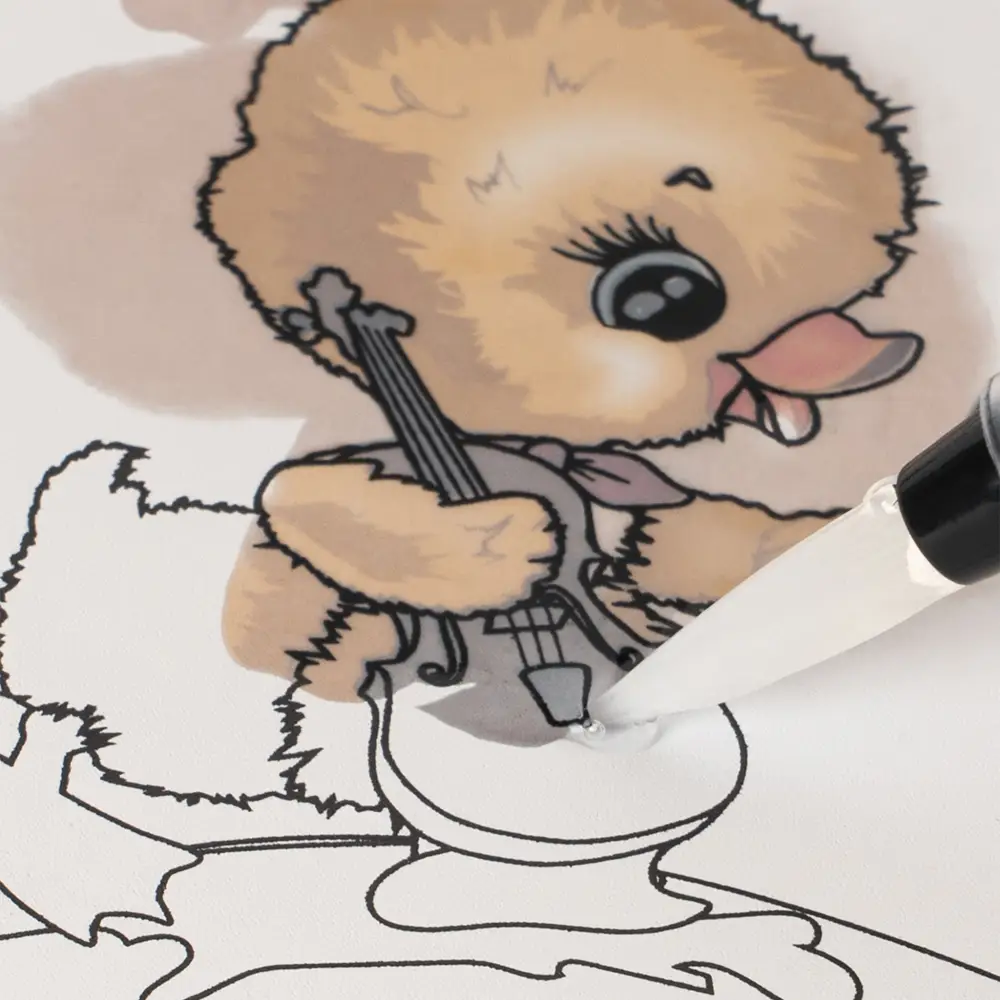 Konges Sløjd Magisk Vannmalebok