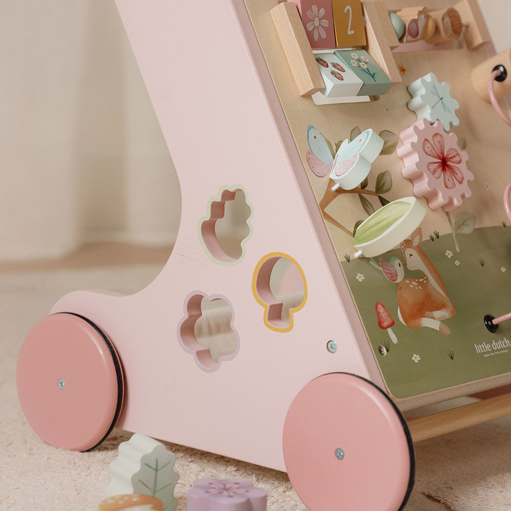 Little Dutch Aktivitets-Gåvogn Fairy Garden