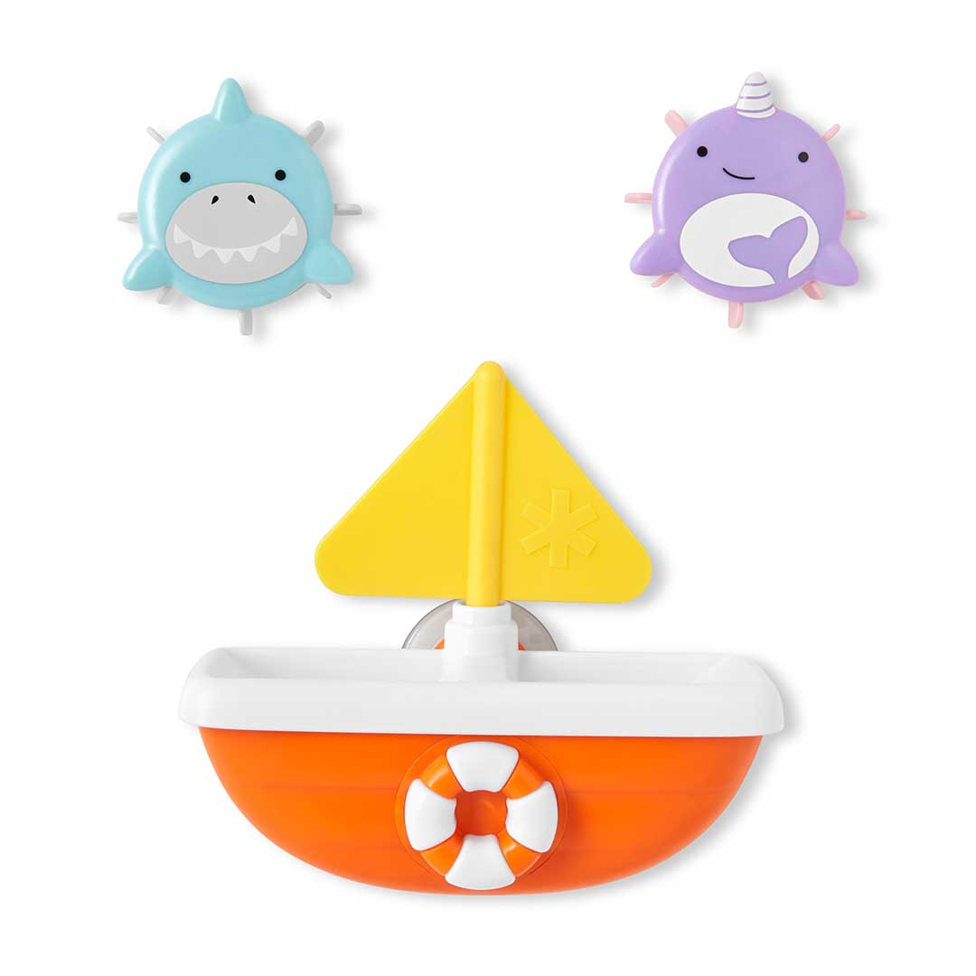 Skip Hop Zoo Badeleketøy Tip&Spin Boat