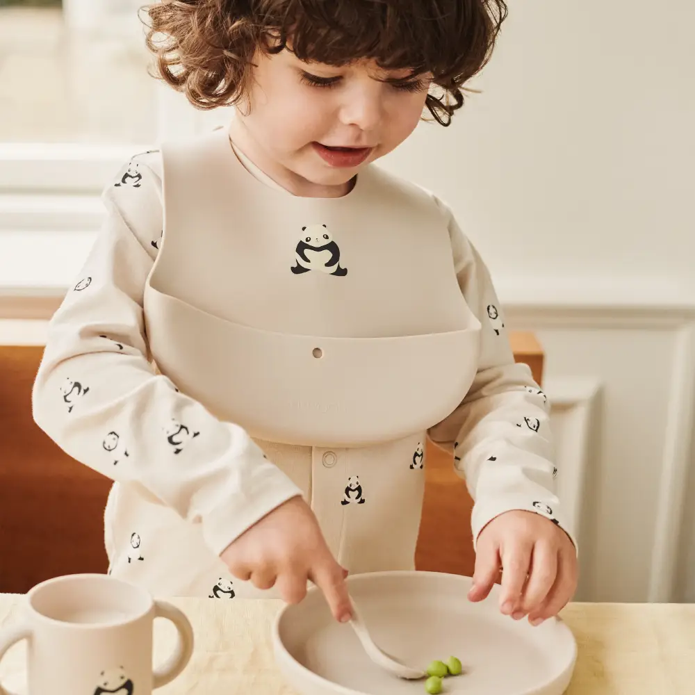 Liewood Ember Smekke 2-pakning Panda / Sandy 