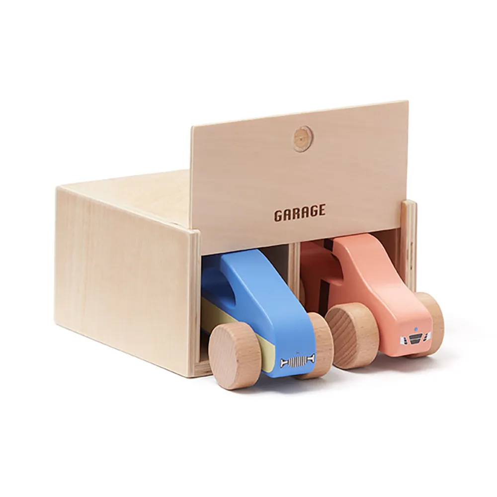 Kids Concept Cars 2-pakning med garasje AIDEN