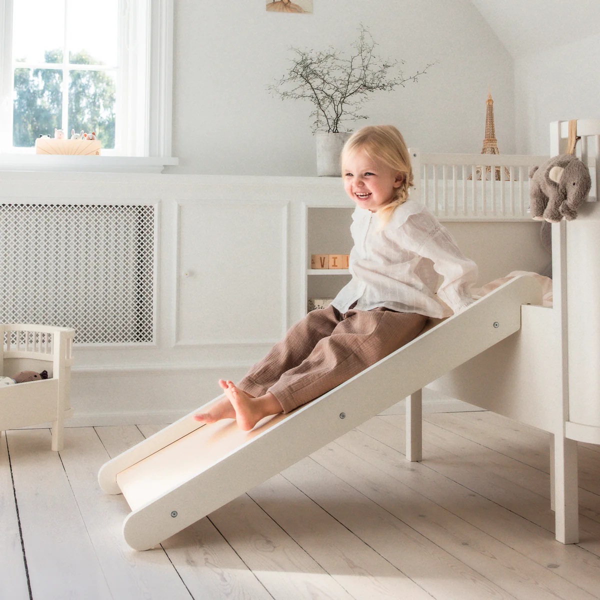 Sebra 2-i-1 klatre- og sklie