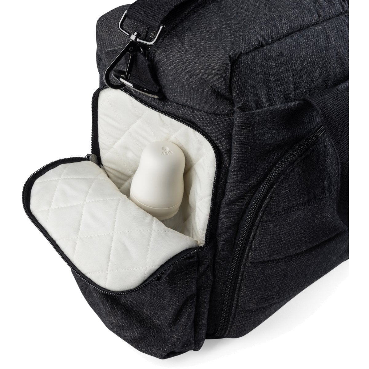 Sebra On-the-go stellebag dark grey melange