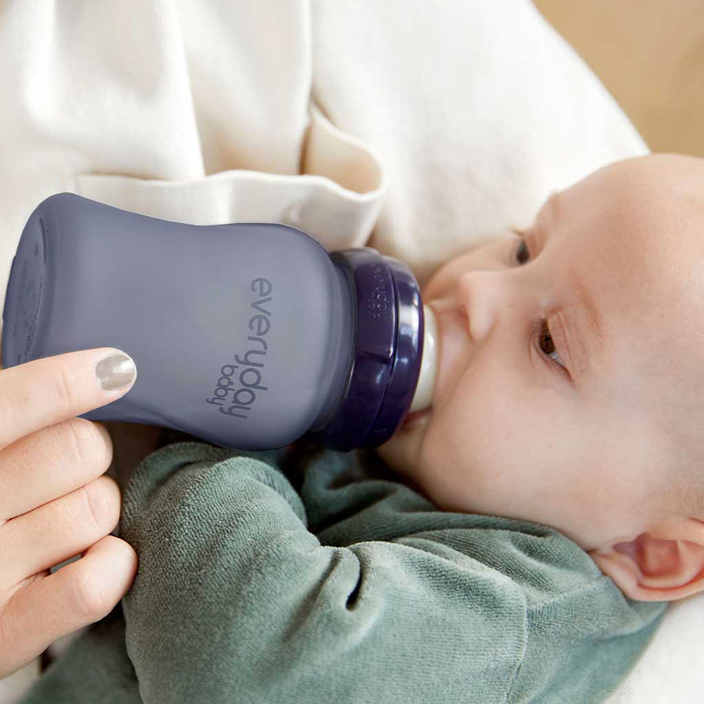 Everyday baby varmefølende tåteflaske - 150ml Blå