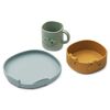 Liewood Kine mattesett Blue fog mix