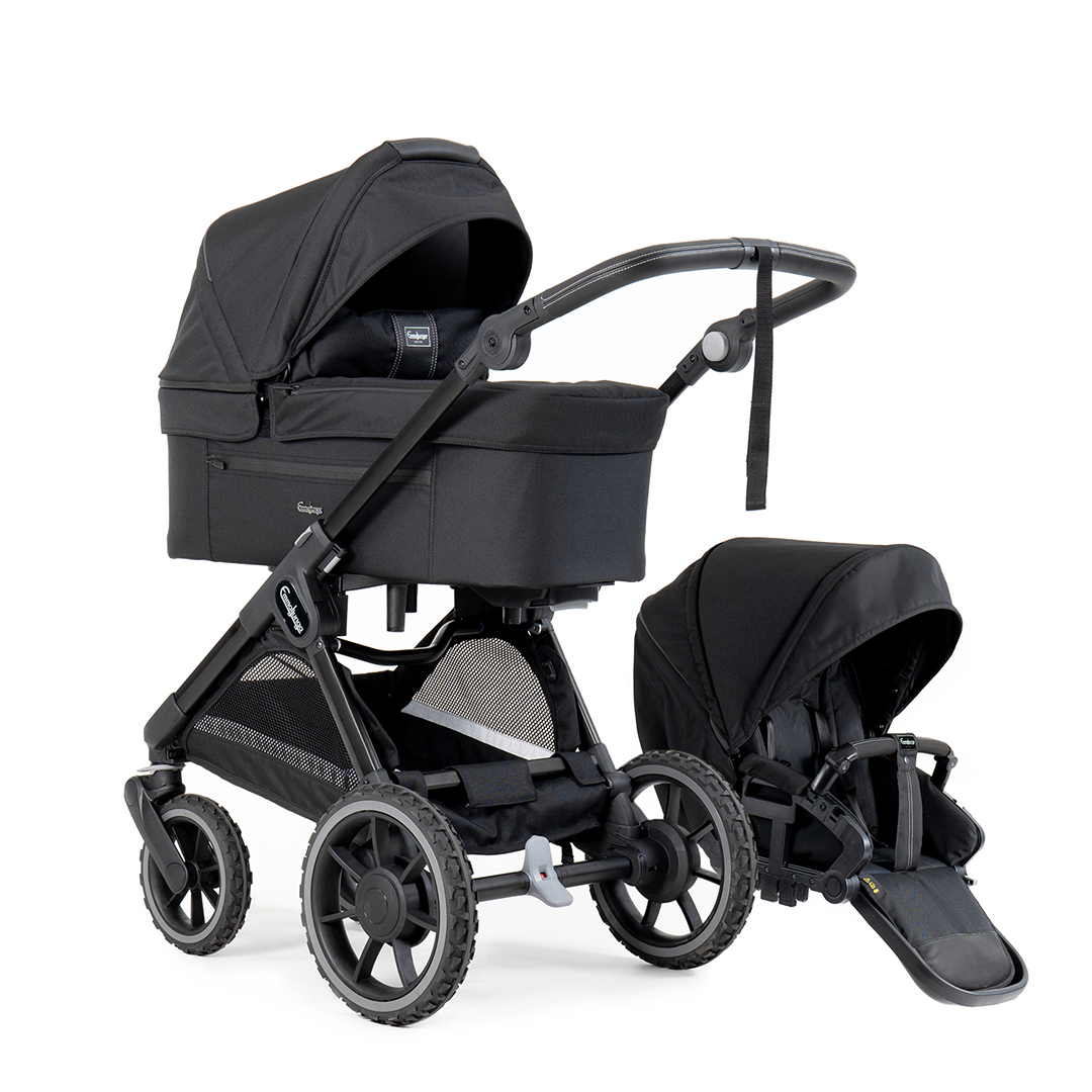 Emmaljunga SENTO MAX Flat helt i svart