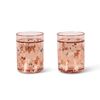 Konges Sløjd 2 Pack Glitter Cups Woof Letter Rose-One Size