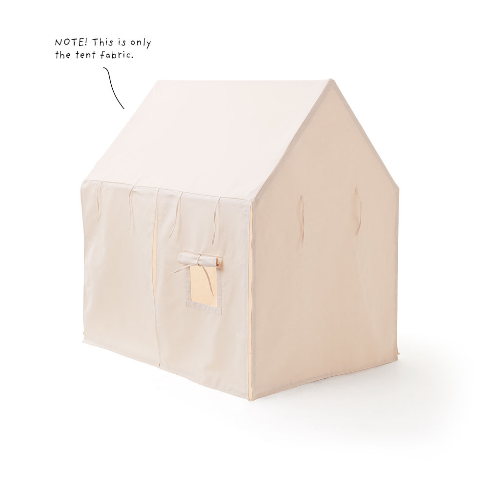  Kids Concept Playhouse telt naturhvit