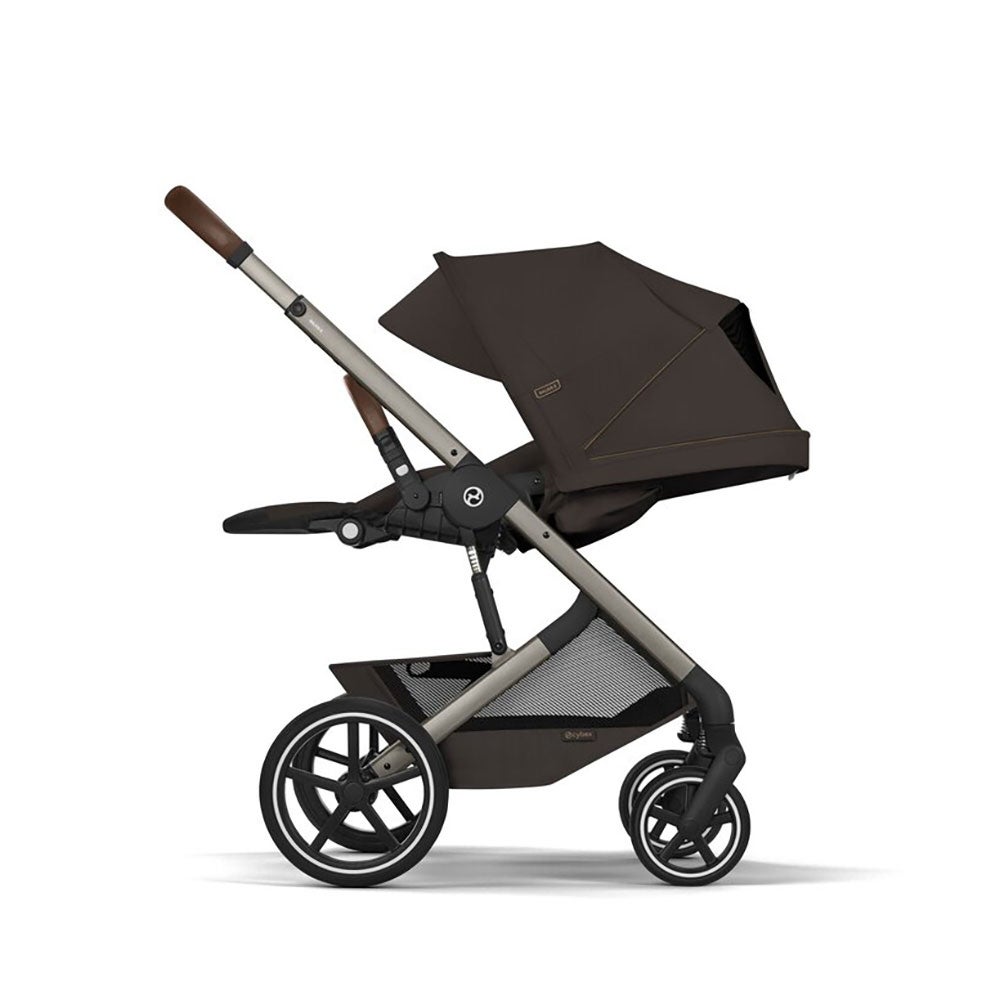 Cybex Balios S Lux TPE inkl. sammenleggbar liggedel Chocolate Brown