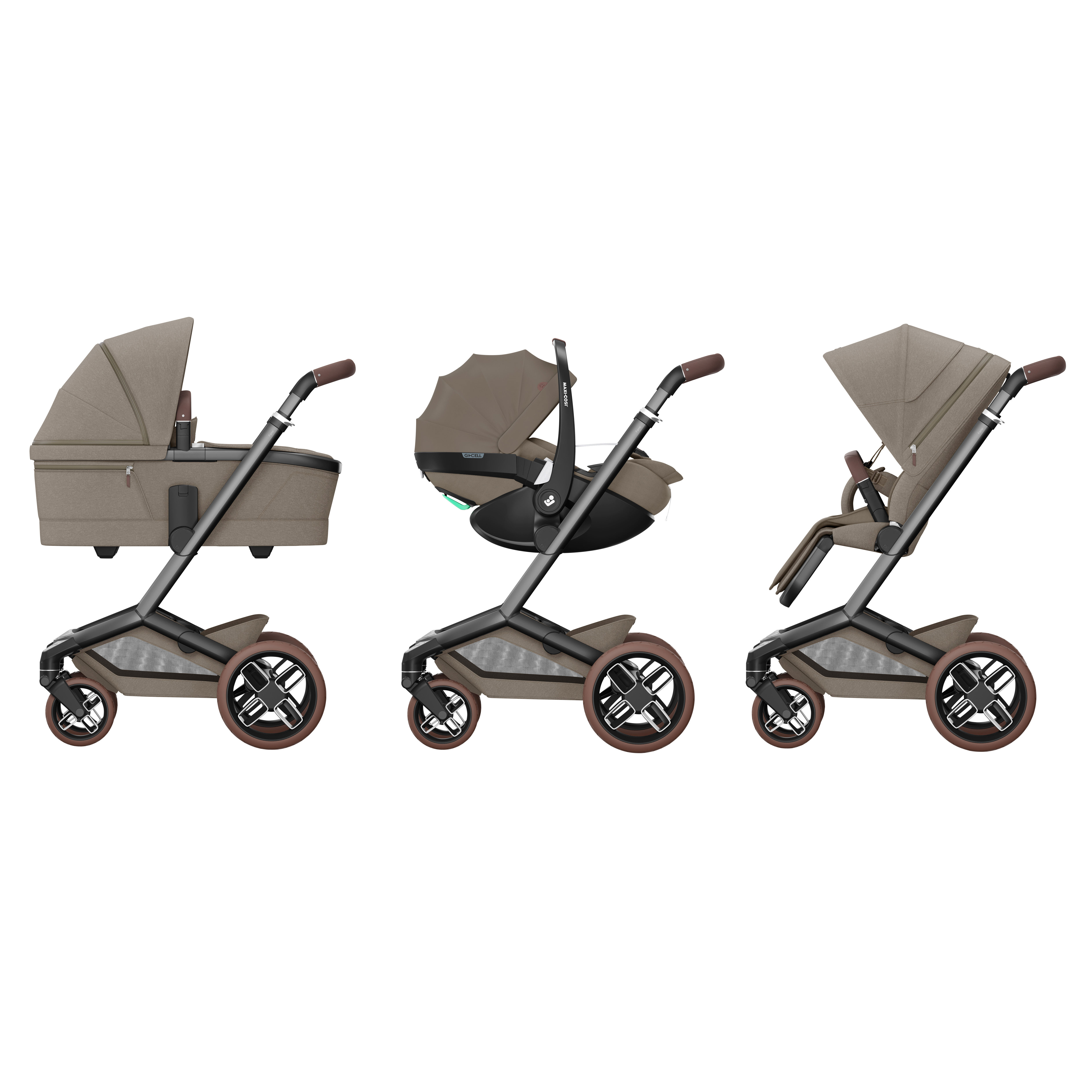 Maxi-Cosi Fame barnevogn Twillic Truffle