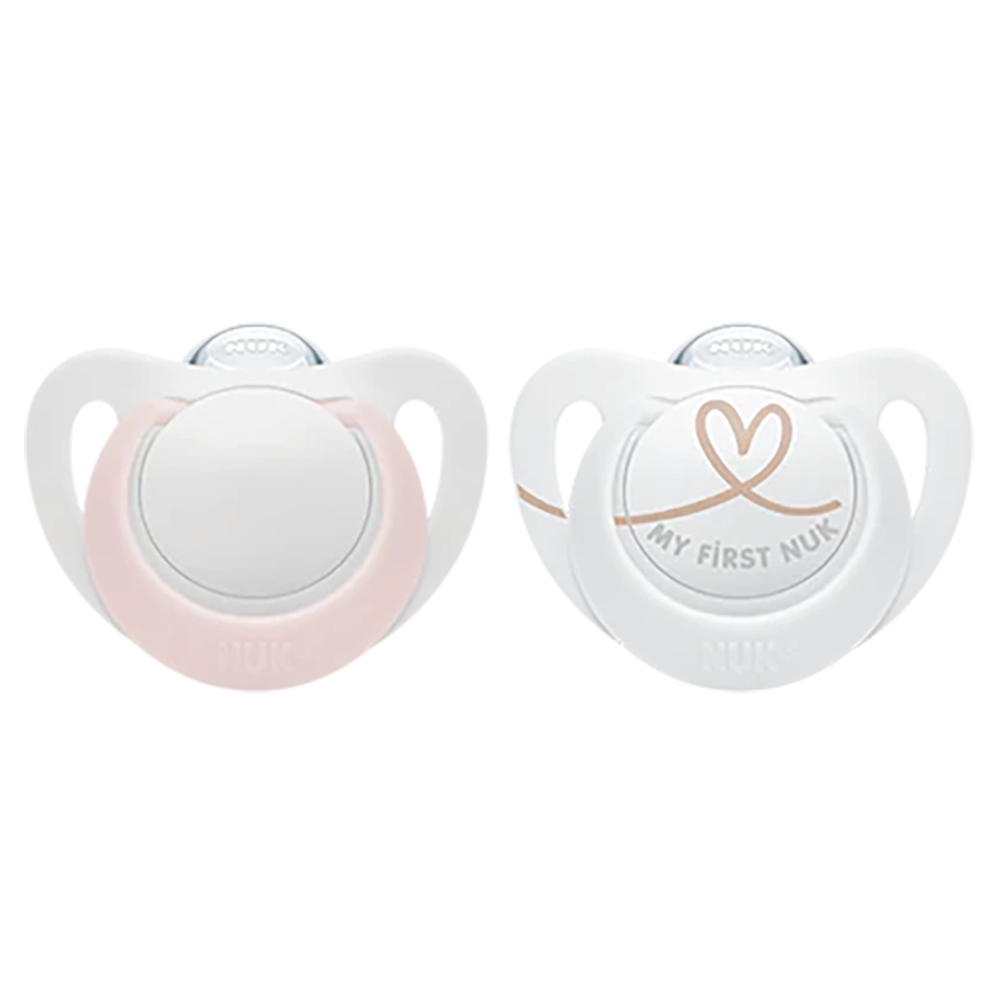 NUK Star-smokk 0-2 måneder, Rosa