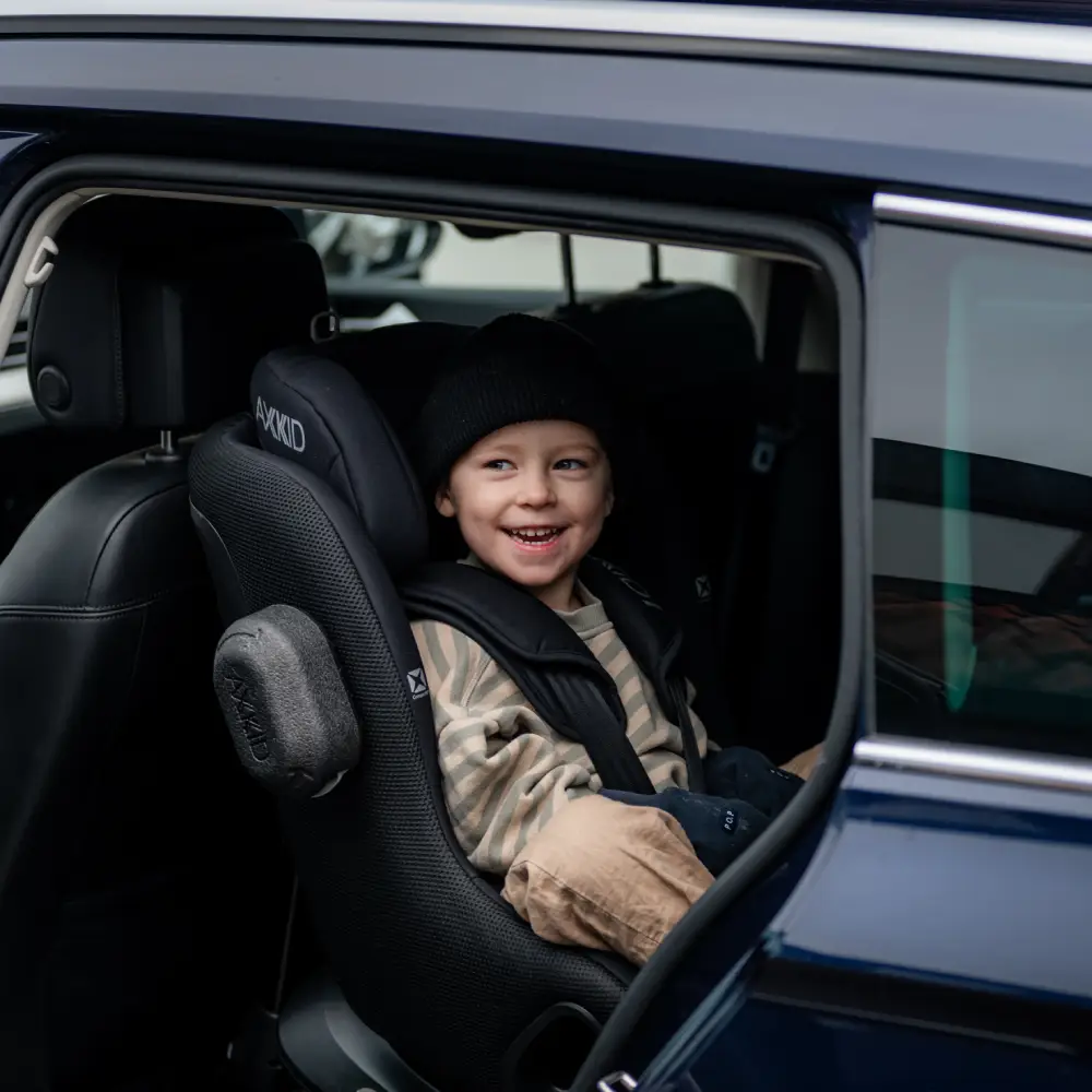 Axkid Minikid Core Bilsete Coastal Storm Svart