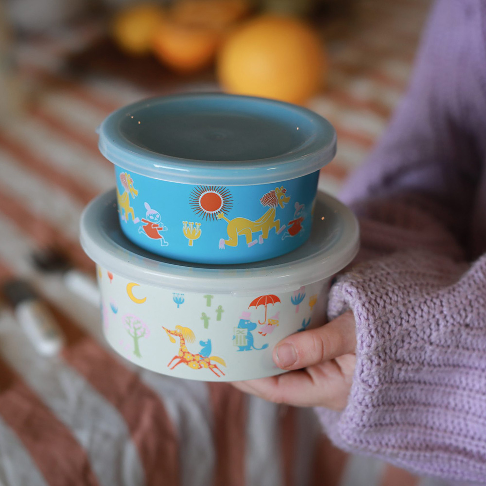 Rätt start Moomin 80, Snackboks, 2-pakning