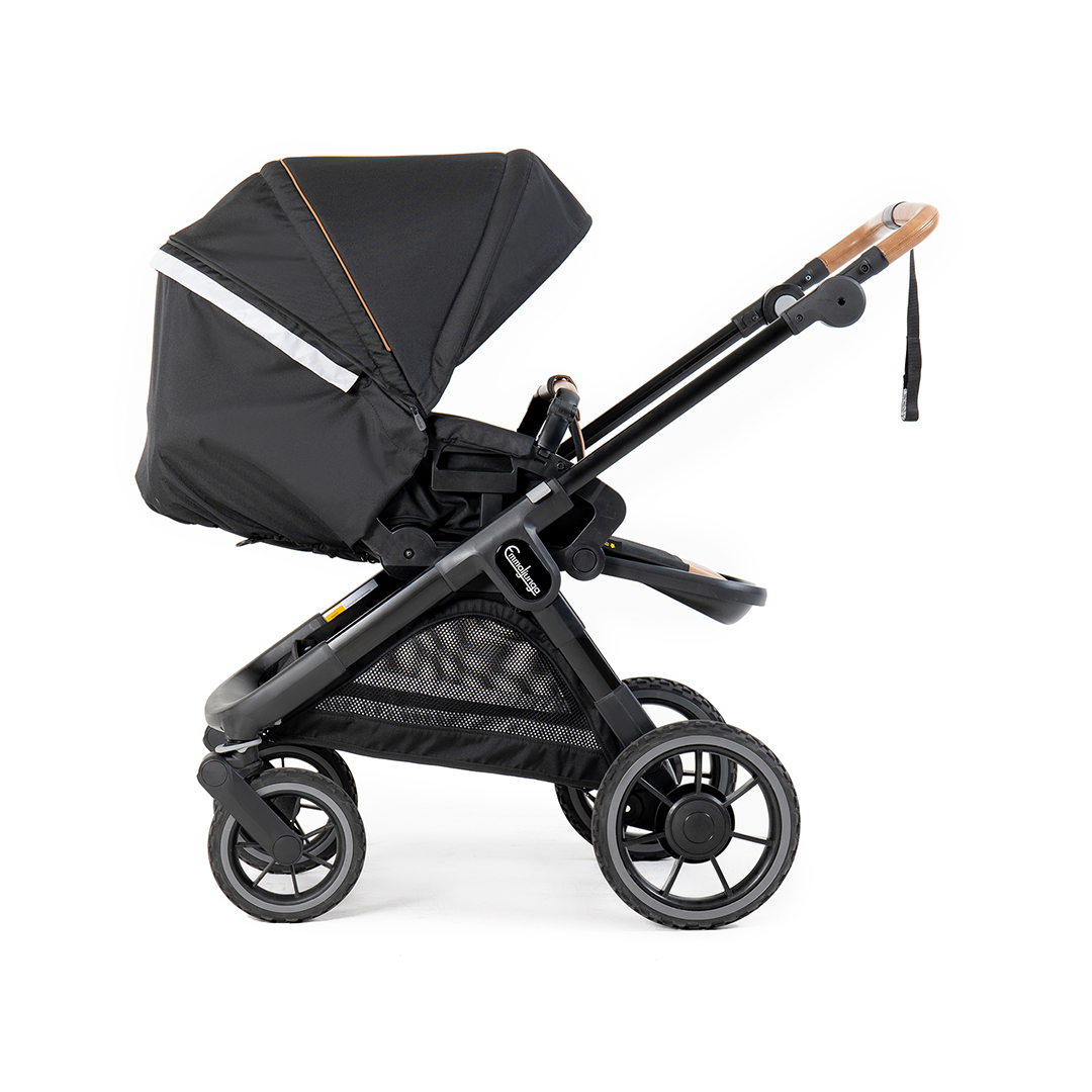 Emmaljunga SENTO MAX Flat helt i svart