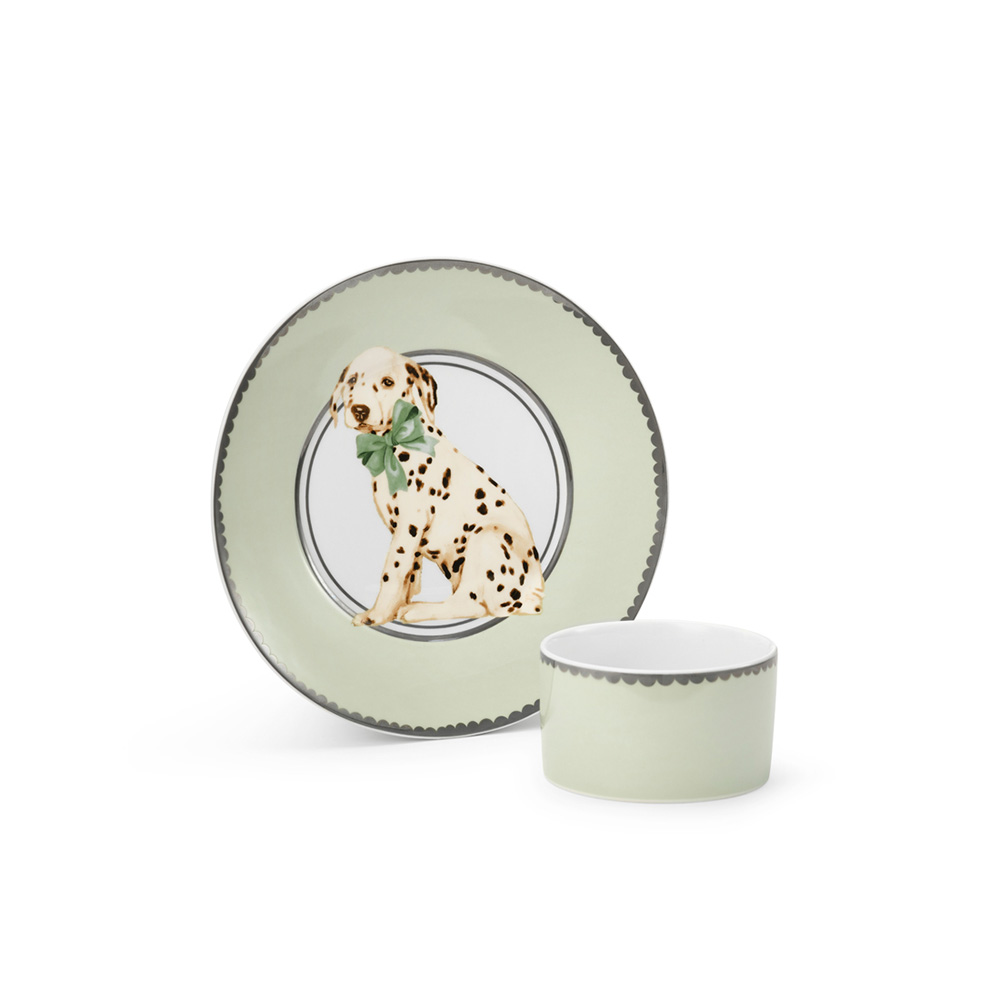 Elodie middagssett i porselen Darling Dalmatians