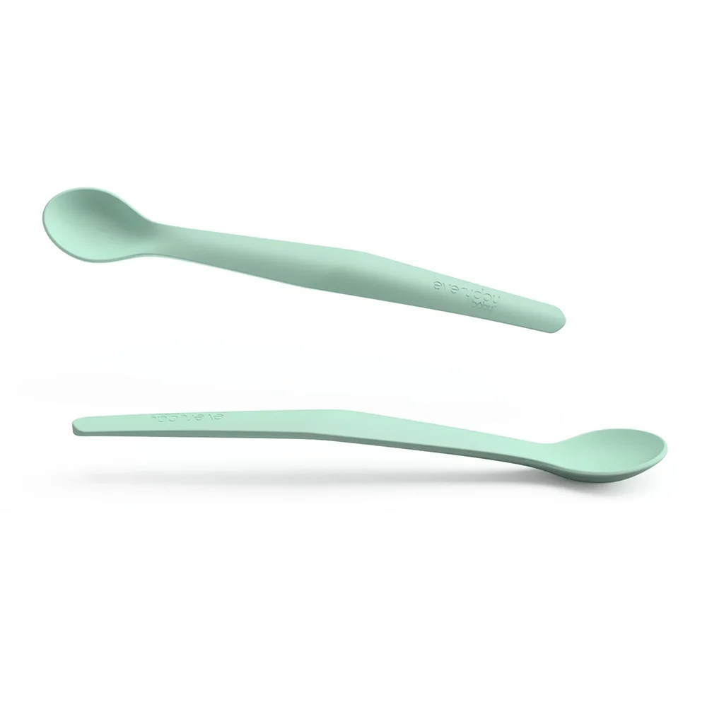 Everyday Baby Silikonskje 2-pakning Mint Green