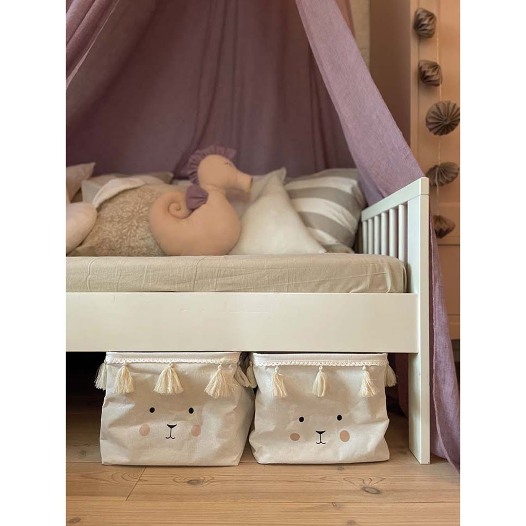 JaBaDaBaBaDo Oppbevaringskurv liten teddy