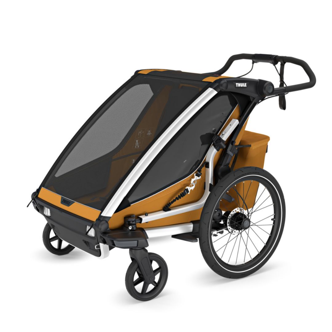 Thule Chariot Sport 2 dobbel Natural Gold Gen3