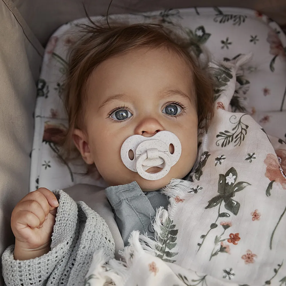 Elodie Bamboo Smokk Lily White - Silikon