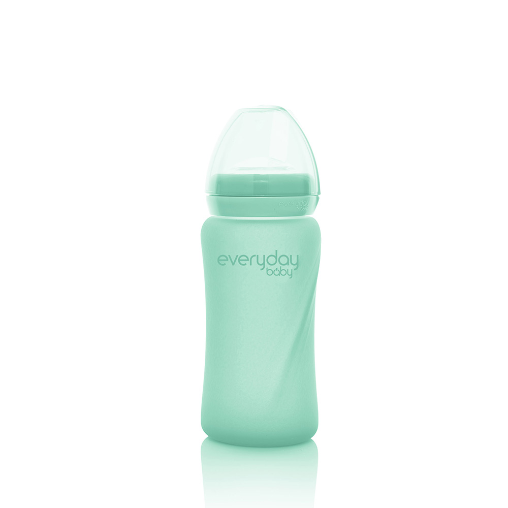 Everyday sugerørflaske Healthy + 240 ml - Mint Green