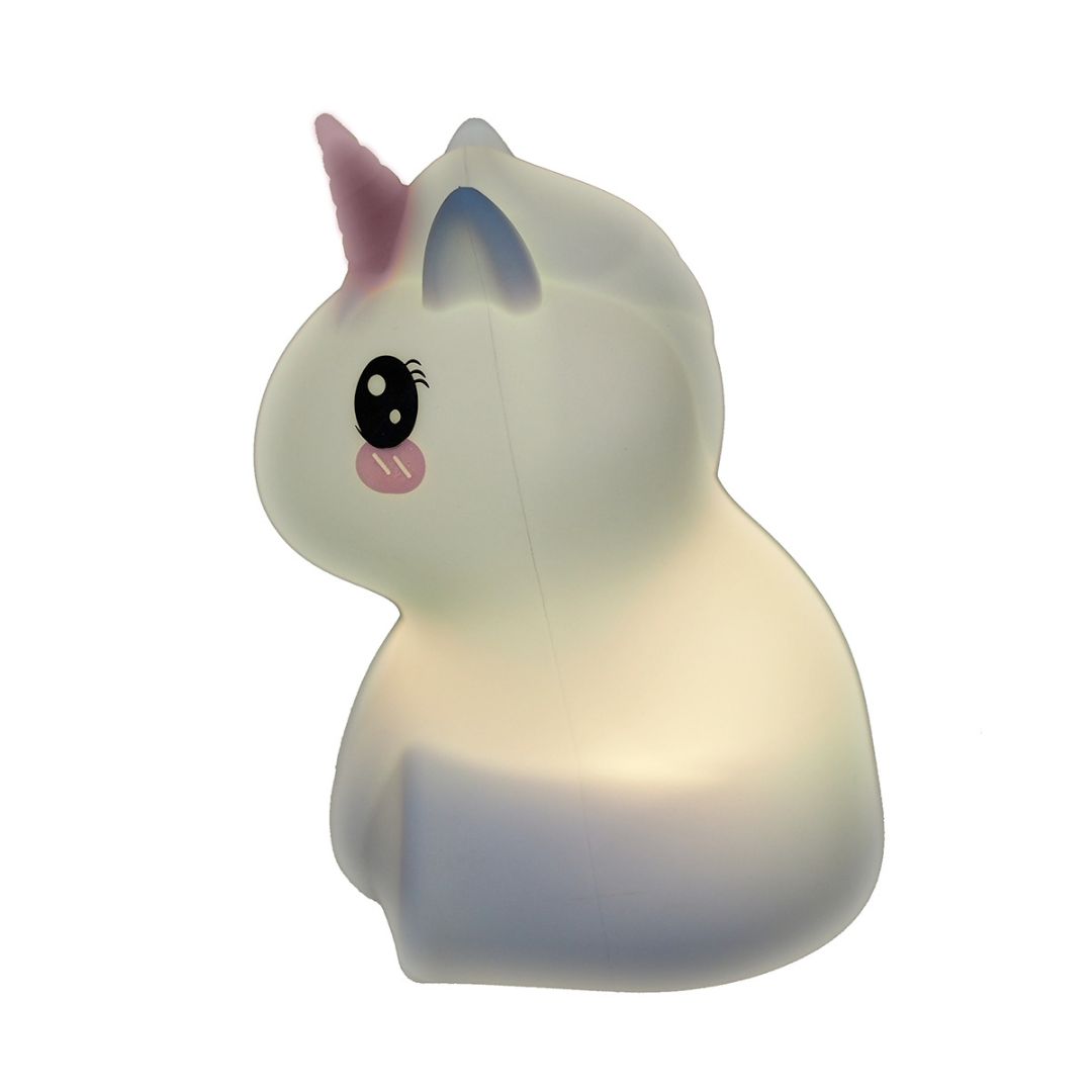 Tiny Tot Bella The Unicorn Led nattlys med USB lader