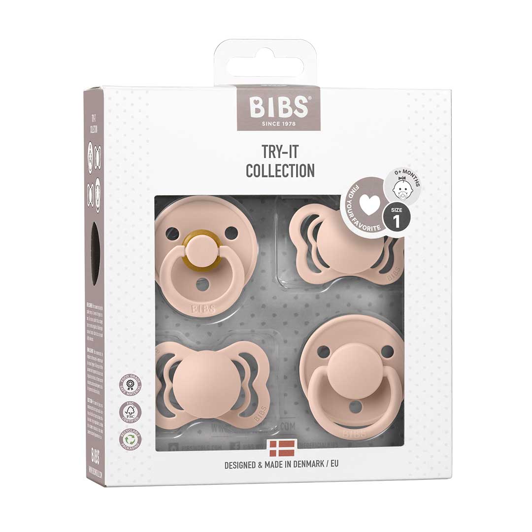 BIBS Try-it-kolleksjon Blush