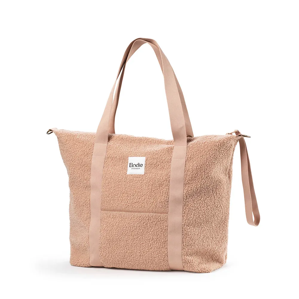 Elodie stelleveske Soft Shell Pink Bouclé
