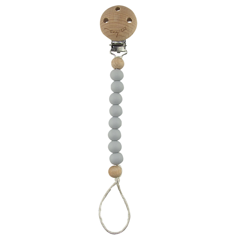 Tiny Tot smokkholder Nova Glacier Grey