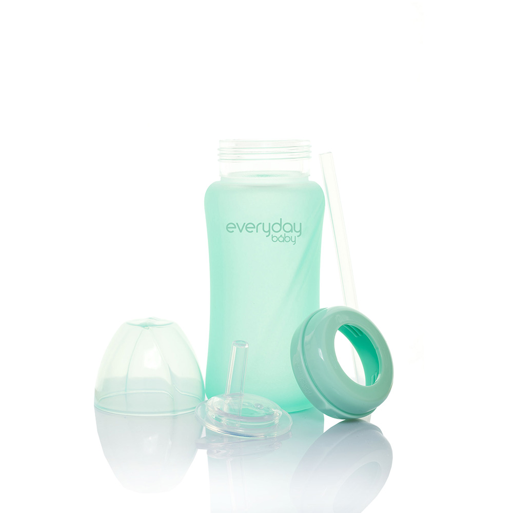 Everyday Baby tåteflaske Sunn + 150 ml - Mintgrønn