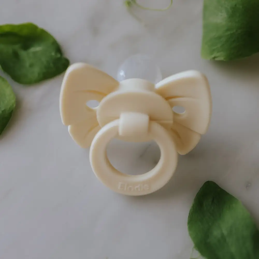 Elodie Binky Bow Smokk Havre Hvit En størrelse