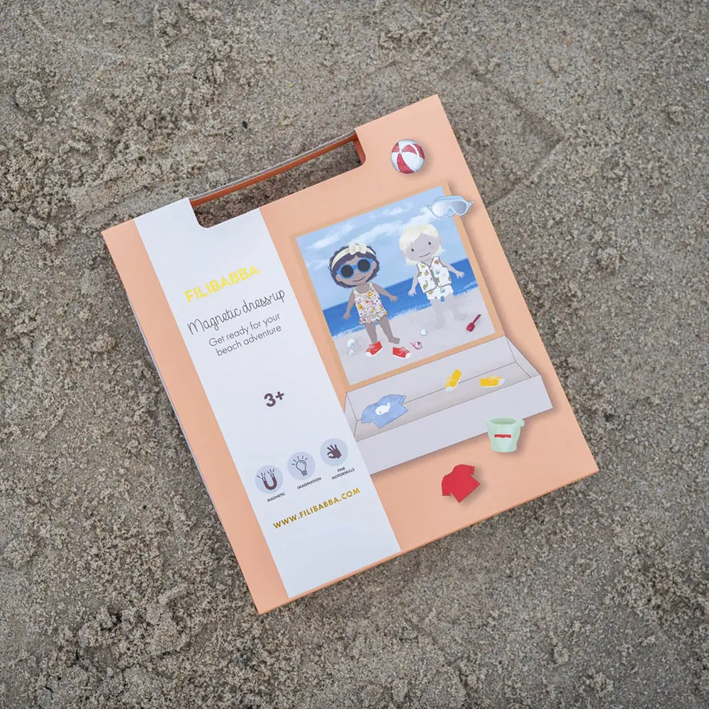 Filibabba Magnetiske spill - En dag på stranden