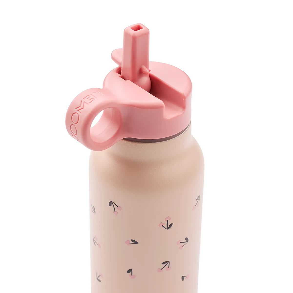 Liewood Falk vannflaske 350 ml Mini Cherry heart / Rosey