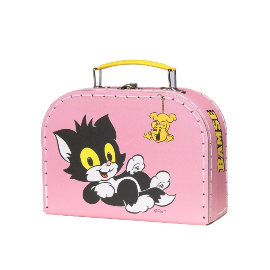 Bamse koffert 20 cm Rosa