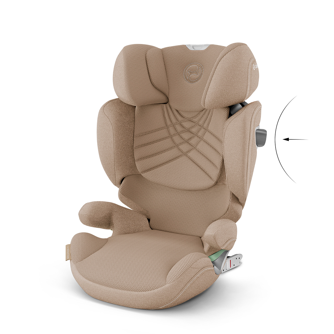 Cybex Solution T i-Fix barnesete Cozy Beige Plus