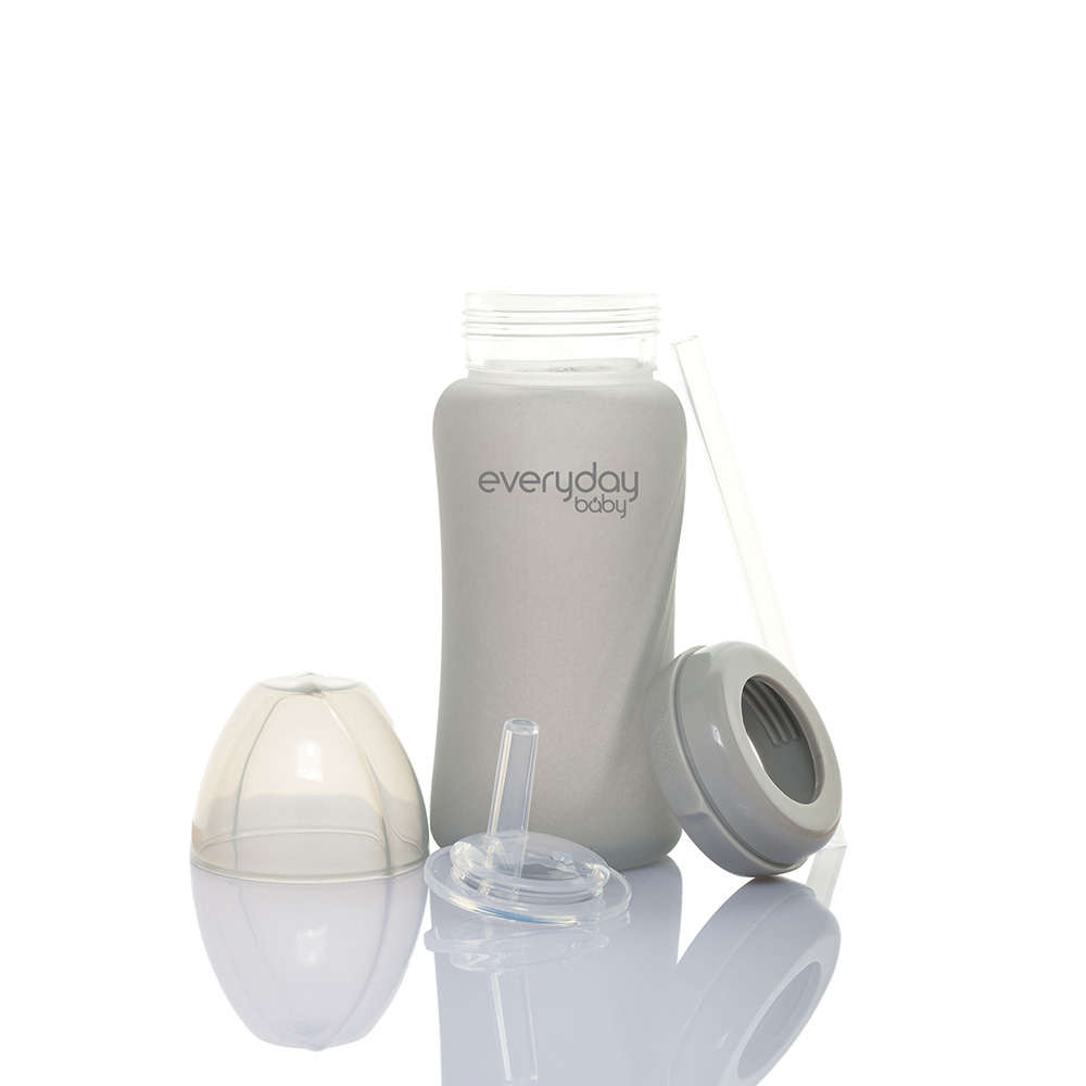 Everyday Baby tåteflaske Healthy + 240 ml - Quiet Gray