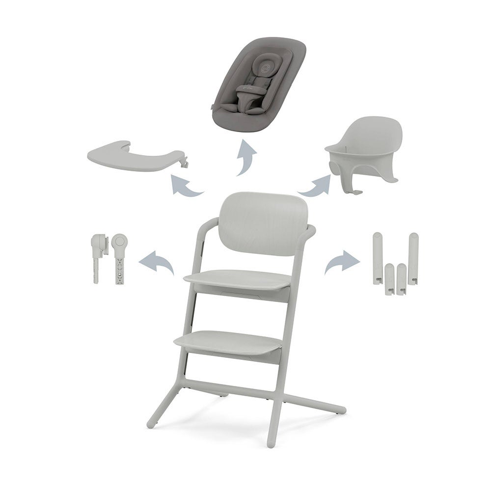 Cybex LEMO barnestol 4in1 Suede Grey 
