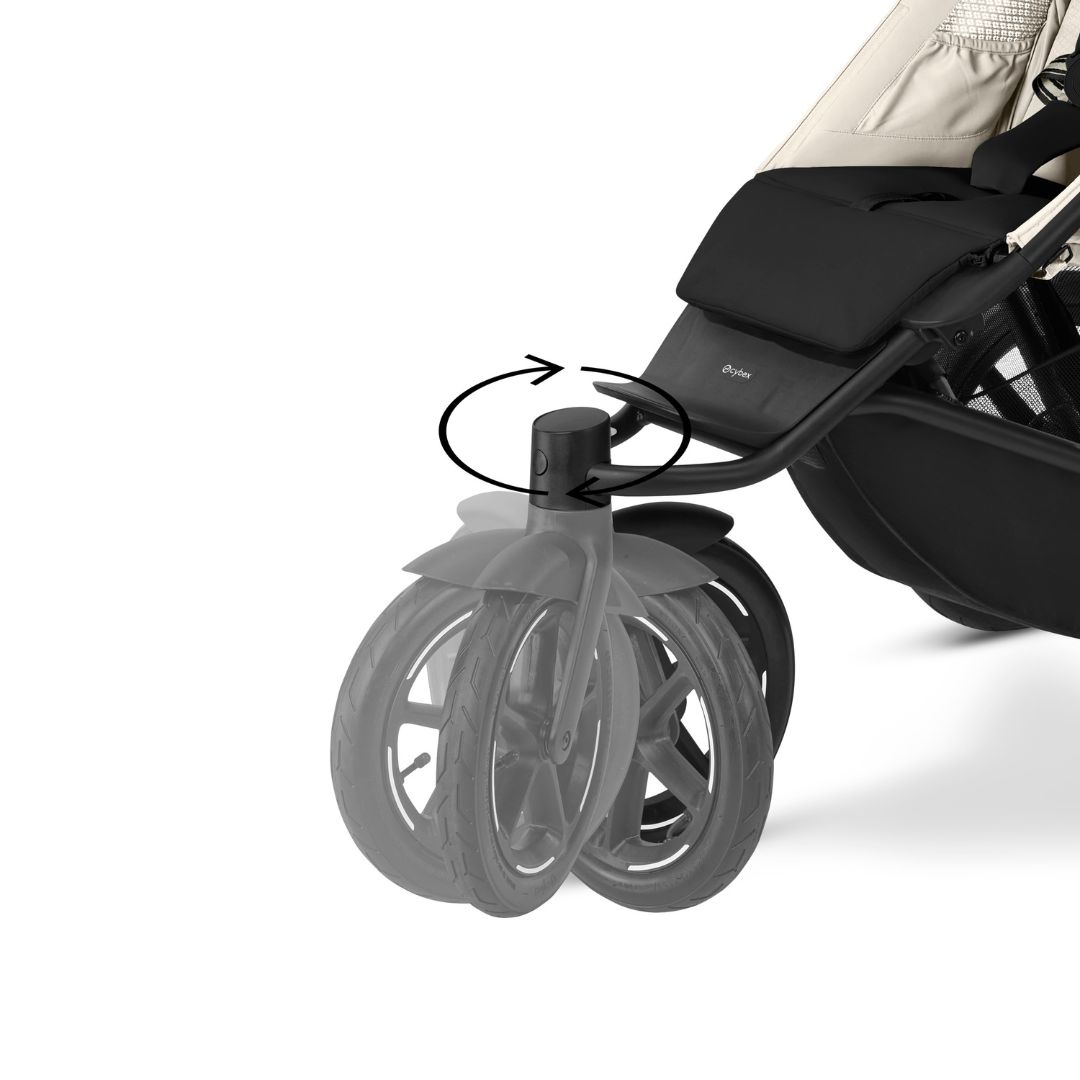 Cybex AVI SPIN joggevogn Seashell Beige