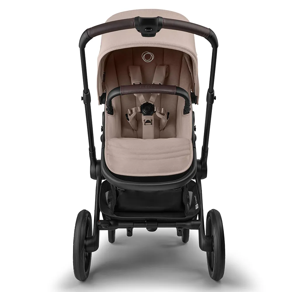 Bugaboo Fox 5 barnevogn Renew Black/Desert Taupe Melange