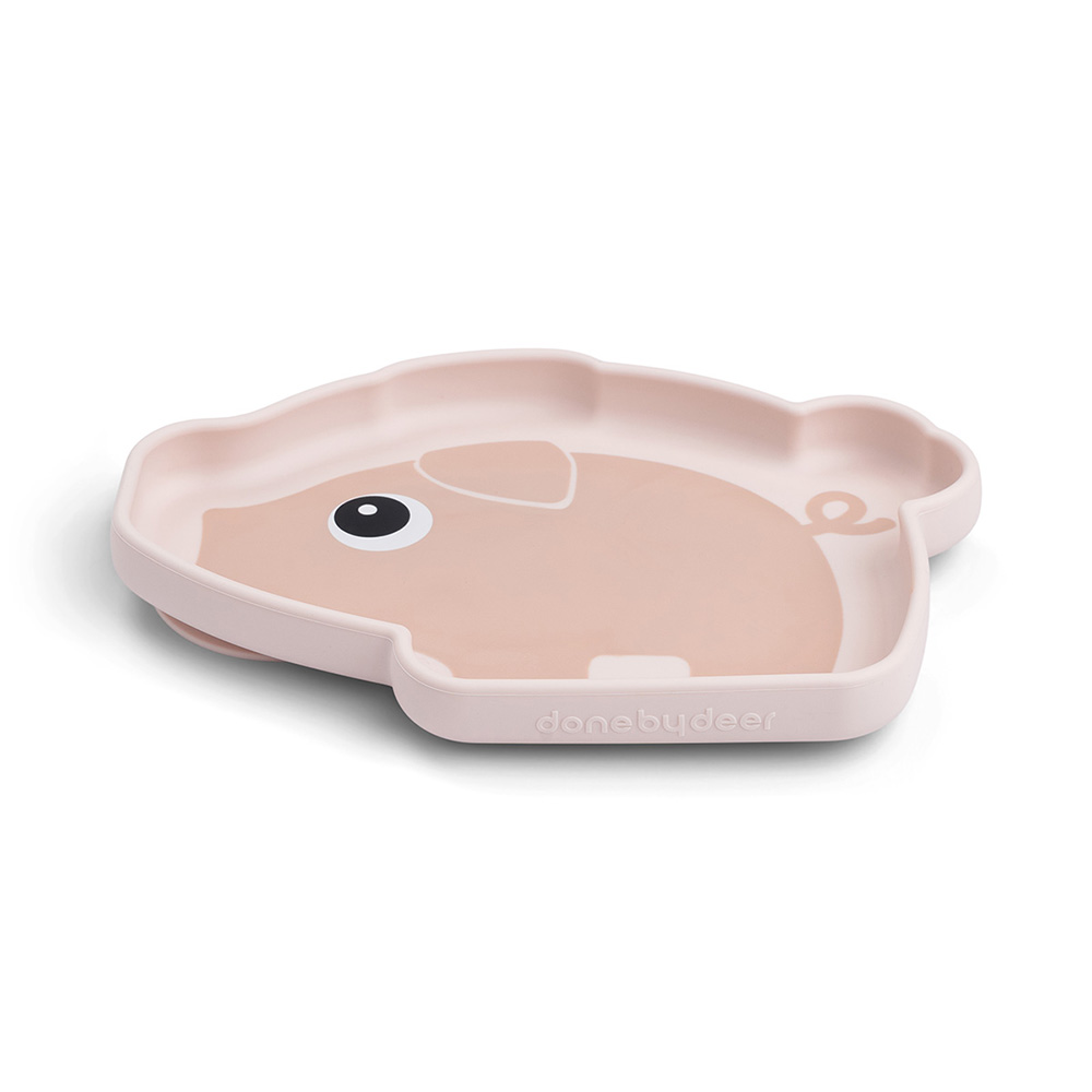 Done by Deer silikon snacktallerken Pigee Powder