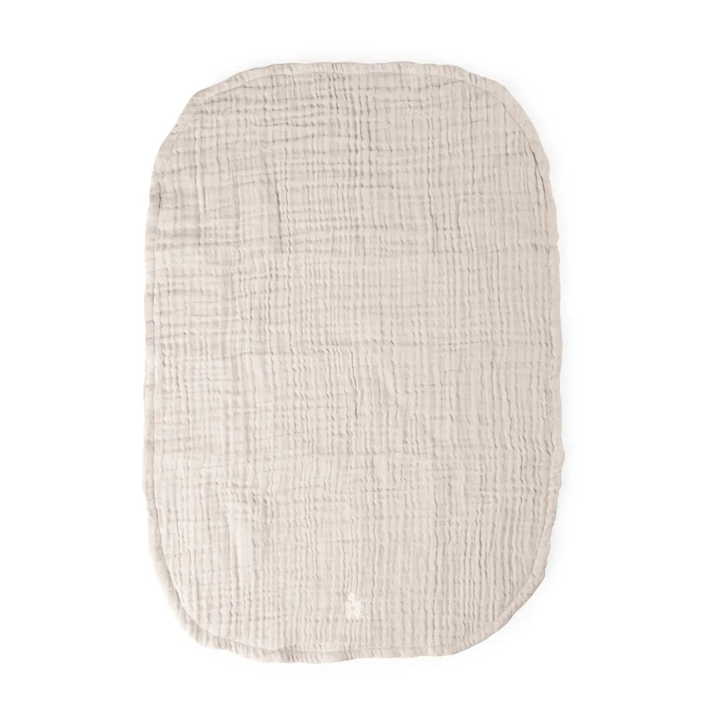 Sebra Stellematte 2-pakning muslin rosa
