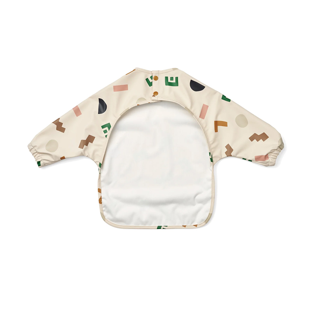 Liewood Merle bib Grafisk alfabet / Sandy