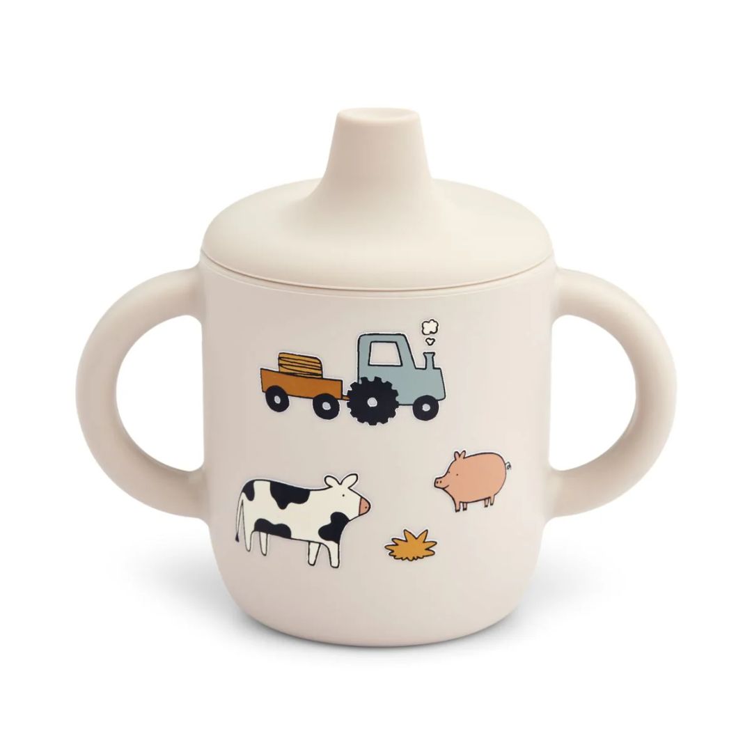 Liewood Neil Spill-free mug Farm / Sandy