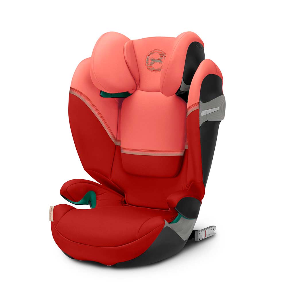 Cybex Solution S2 I-FIX barnesete Hibiscus Red