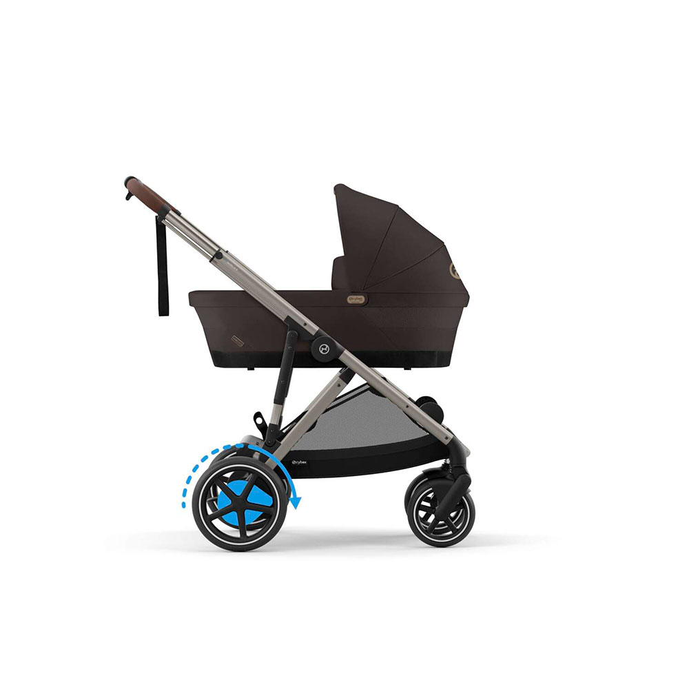 Cybex eGAZELLE S barnevogn Chocolate Brown