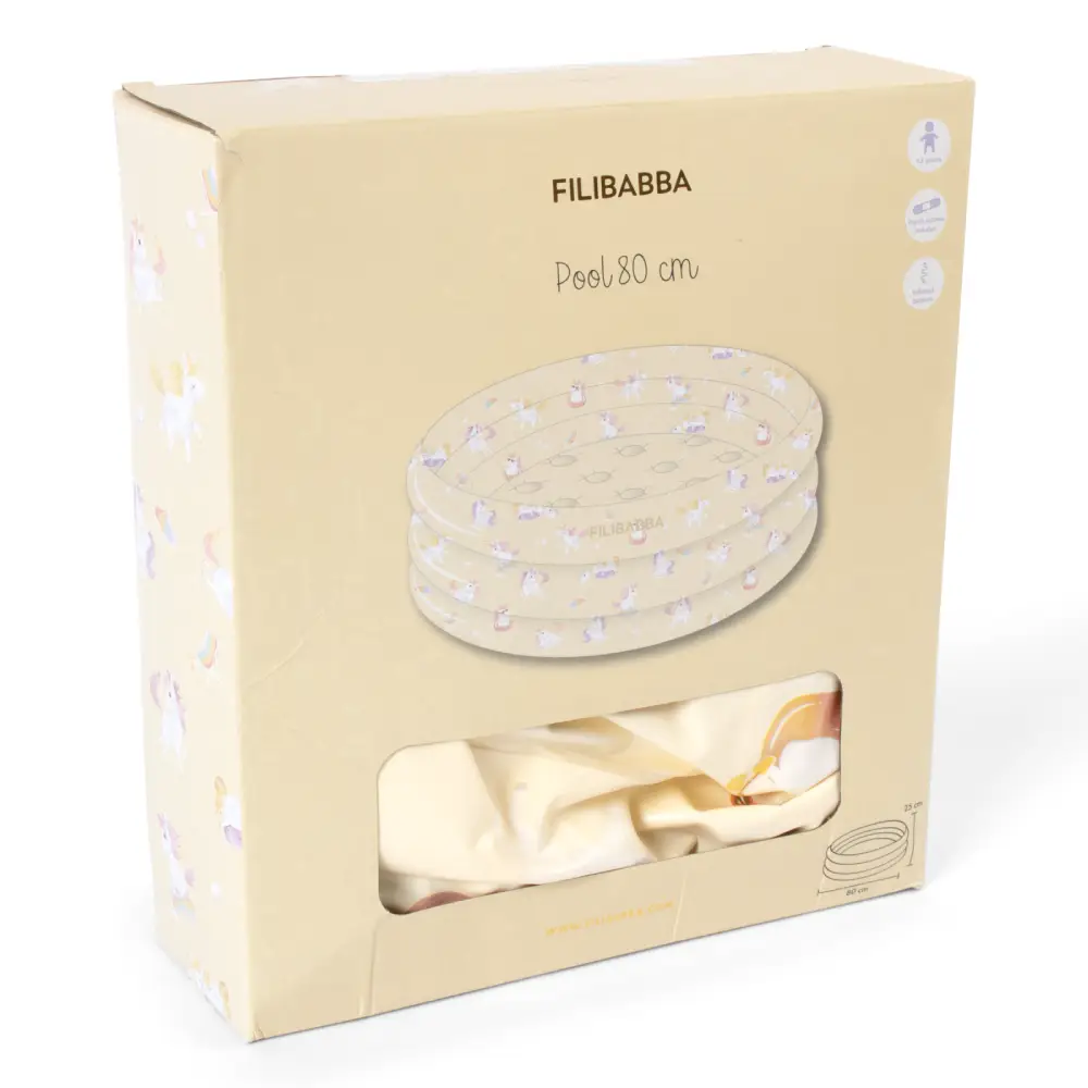  Filibabba basseng 80 cm alfie - unicorn shores