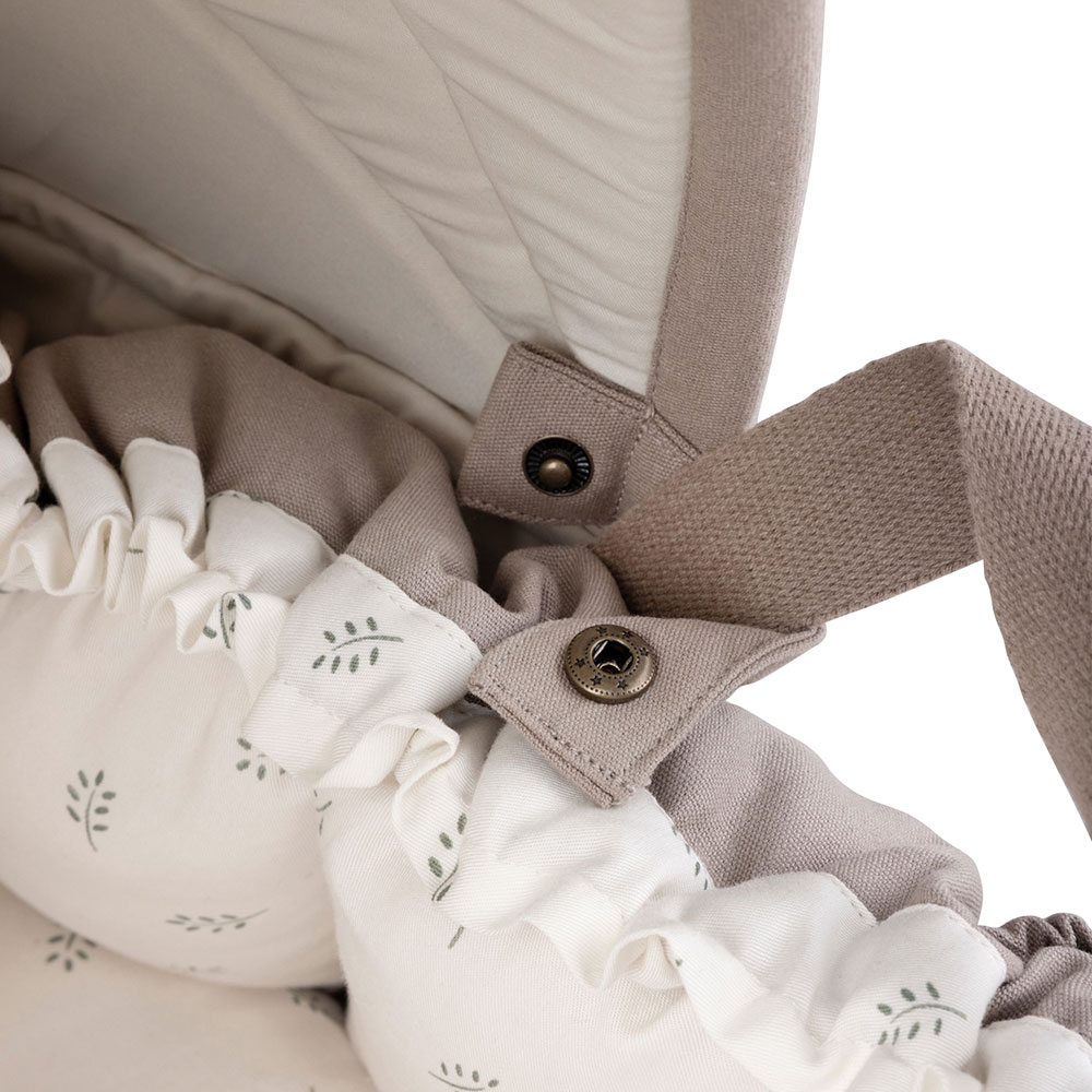 Sebra solskjerm til 3-i-1 Babynest Jetty Beige